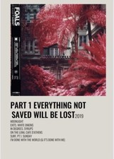 Foals. Part I Everything Not Lost. A3 Album Print. Wall Art. Poster. 