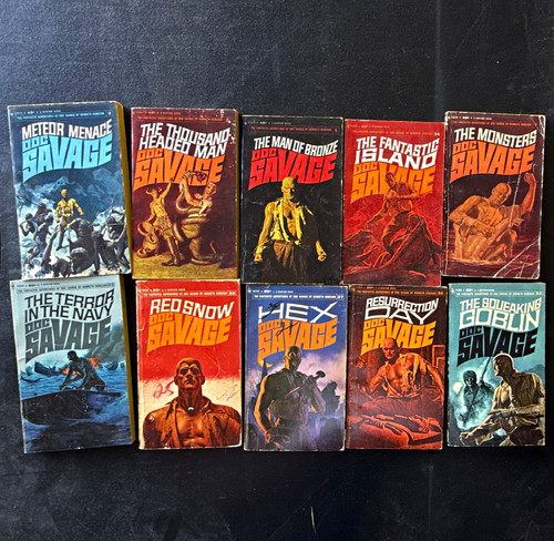 Doc savage bantam paperback - doc,