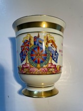 Quality 1937 PARAGON King George VI Coronation Footed Beaker