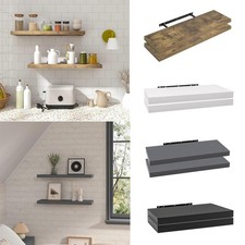 Modern 2Pcs Floating Wall