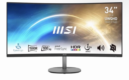 Msi pro mp341cq curved - 34",