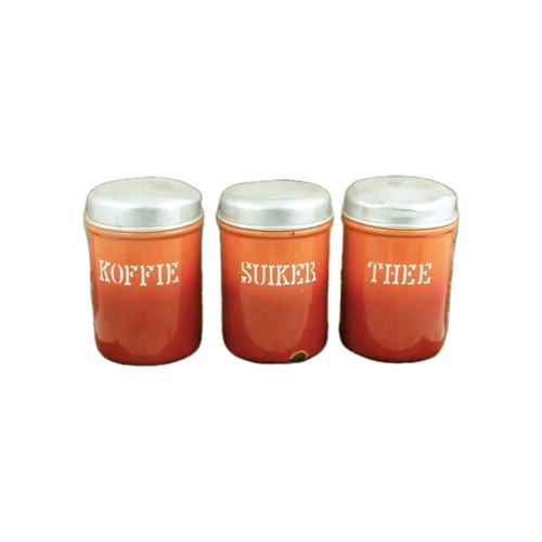 Vintage canister set - canister,
