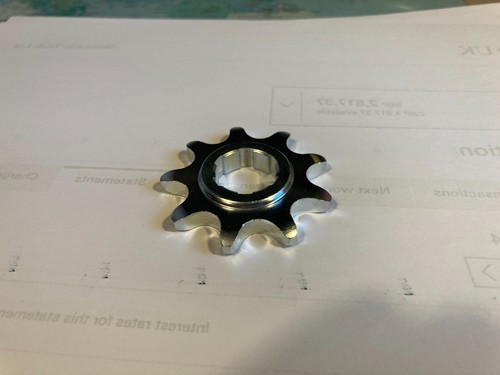 Tooth front sprocket - 9, thonda
