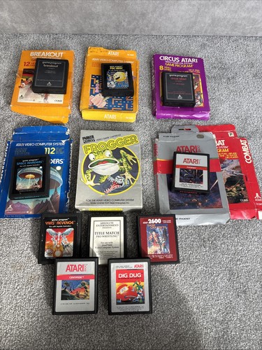 Atari 2600 cx2632 games - atari, 2600/