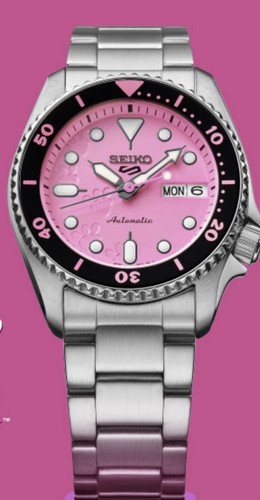 Seiko sports pink panther - 5,
