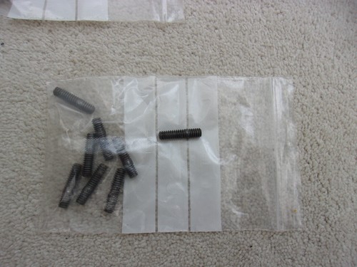 Lister whitworth studs - lister, 1/4"