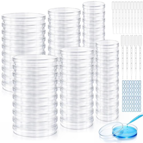 60pcs petri dishes with lids - petri,