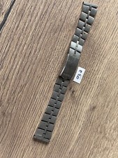 Seiko 6138 0040 Vintage Bullhead Original  Fishbone Bracelet  Stainless Steel