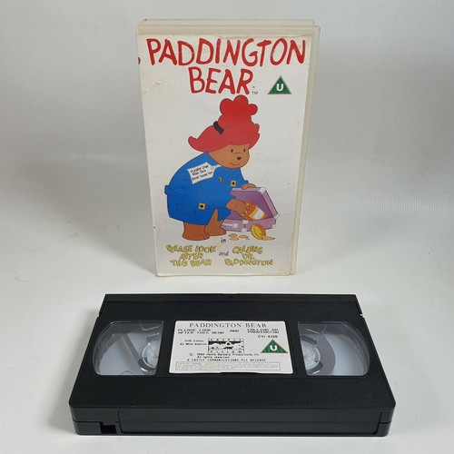 Paddington bear vhs please - paddington,