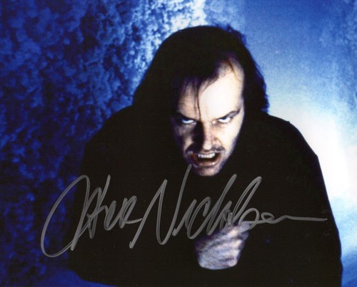 Jack nicholson autographed - jack,