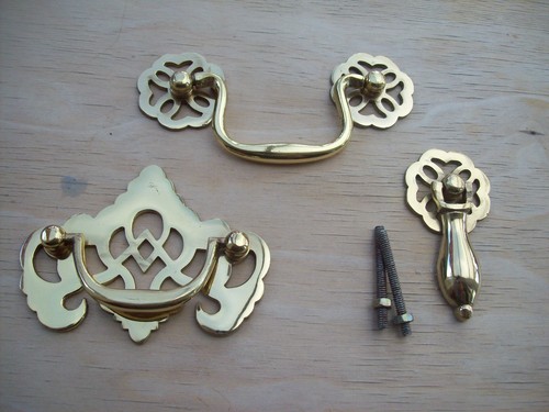Polished brass cabinet - brass,