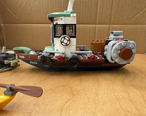 Lego 70419 wrecked - wrecked, shrimp