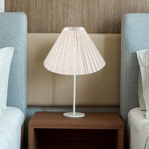 Pleated lampshade table - pleated,