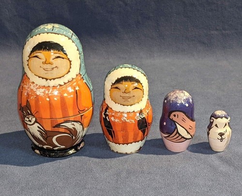 Russian matyryoshka eskimo - matyryoshka, "eskimo
