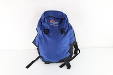 Vintage Lowe Alpine Contour Mountain 40 Distressed Outdoor Hiking Backpack Blue