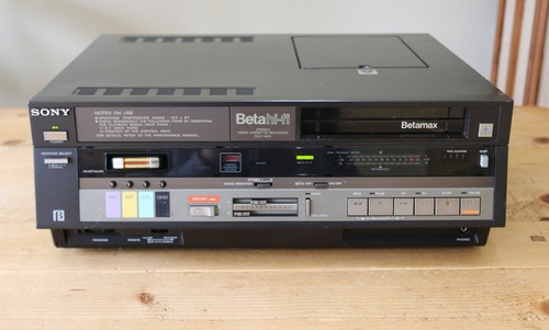 Sony slo 1400 betamax - slo-1400, vcr