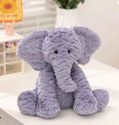 Cute elephant plush - plush, toy