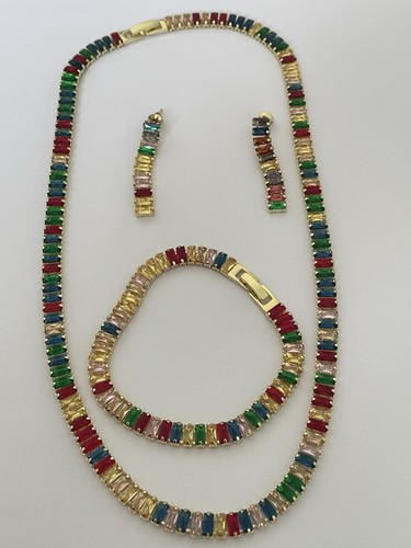 Multicolor gemstone jewelry - gemstone,