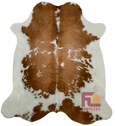 Cowhide rug chromatic brown - rug,
