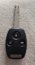 GENUINE USED UNLOCKED 3 BUTTON REMOTE KEY FOB for HONDA CIVIC JAZZ etc ID48 CHIP