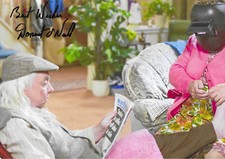 Dermot O'Neill - Actor - Mrs Browns Boys - Grandad Brown - Signed A4 Photo