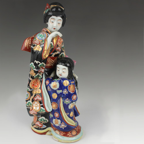 Japanese meiji period kutani - japanese,