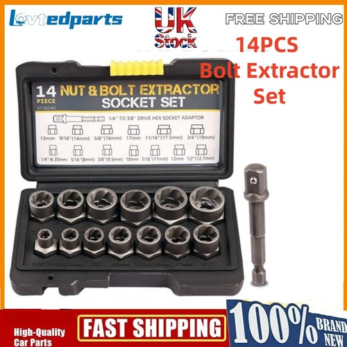 14pcs bolt extractor set 8 - bolt,