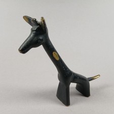 Walter Bosse Hagenauer style Black Giraffe Figure 