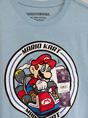 Mario kart boys - kart, blue