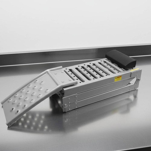Foldable steel ramp - foldable,