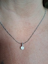 Swarovski Ladies Classic Crystal Pendant And Chain