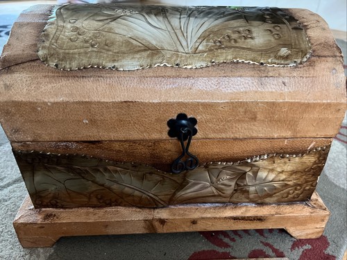 Wooden strong box - strong, floor