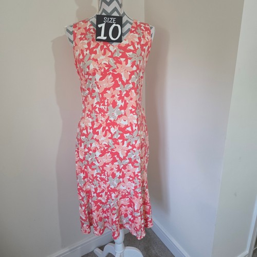 Eastex floral sleeveless midi - eastex,