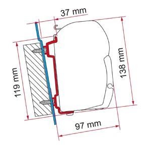 Fiamma f45 adapter kit ford - fiamma,