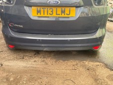 FORD C-MAX 2010-2015 COMPLETE REAR BUMPER WITH PARKING SENSOR BLUE PAINT CODE EA