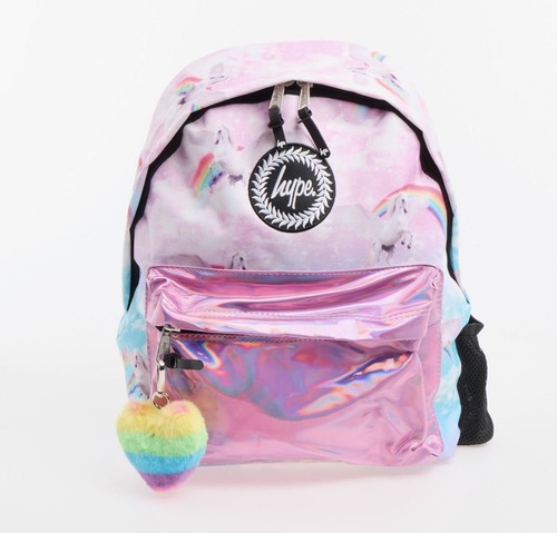 Hype pink metallic logo - pink,
