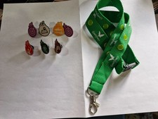 Center Parcs Green Lanyard & Activity Pins Centerparcs - Dropdown box to select
