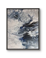 ABSTRACT FLUID FINE ART 14x18
