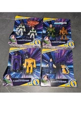 Fisher Price Imaginext Disney Pixar Lightyear Buzz Lightyearx4 Figure Bundle
