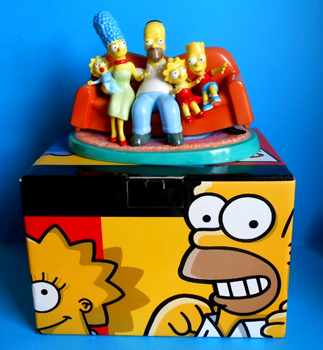 The simpsons family that - the, sits