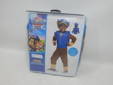 New Paw Patrol Disguise Deluxe Toddler Costume Chase 3T-4T Nickelodeon Dress Up