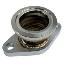 Stainless SS 38mm MVS Wastegate V-band Flange to Tial Wastegate 2 Bolts Adaptor