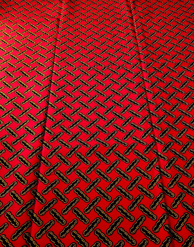 New red african print 100 - red, 100%