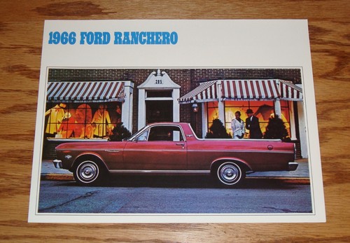 1966 ford ranchero sales - 1966,
