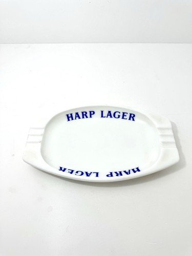 Harp lager white glass ash - harp,