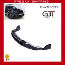 FOR BMW X5 G05 M PERFORMANCE FRONT SPLITTER KIT SPOILER LIP GLOSS BLACK 2019+ UK