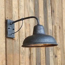 Outdoor Waterproof Iron Wall Lamp Bronze Vintage Industrial Wall Lamp Semi-Glos