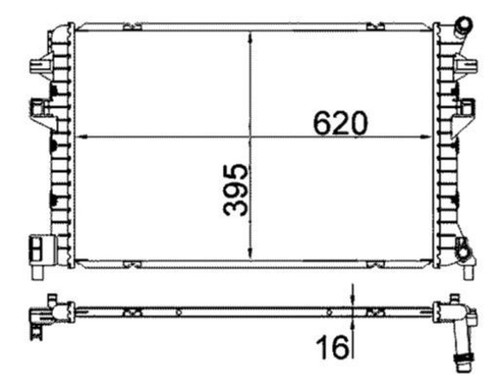 Intercooler low temperature - low,