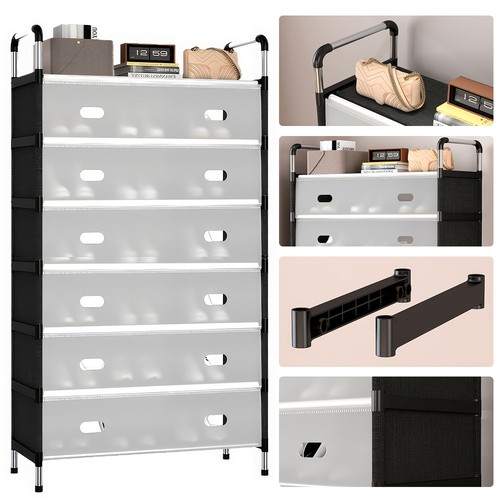 Tier dustproof shoe - tier, rack
