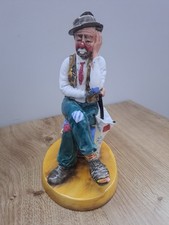 Coalport Fine Bone China Figurine Cavalcade of Clowns Woeful Tramp No Box VGC
